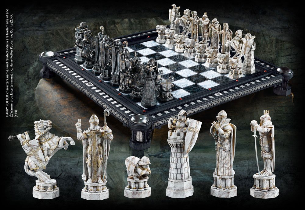 Harry Potter Scacchi della Sfida Finale - Set da Scacchi The Noble Collection