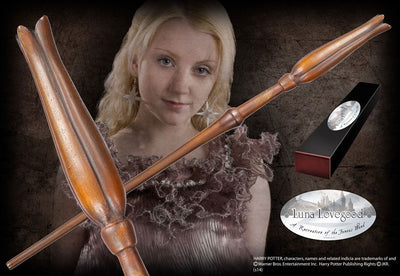 Bacchetta di Luna Lovegood - Edizione Personaggio - Replica 1:1 - Noble Collection