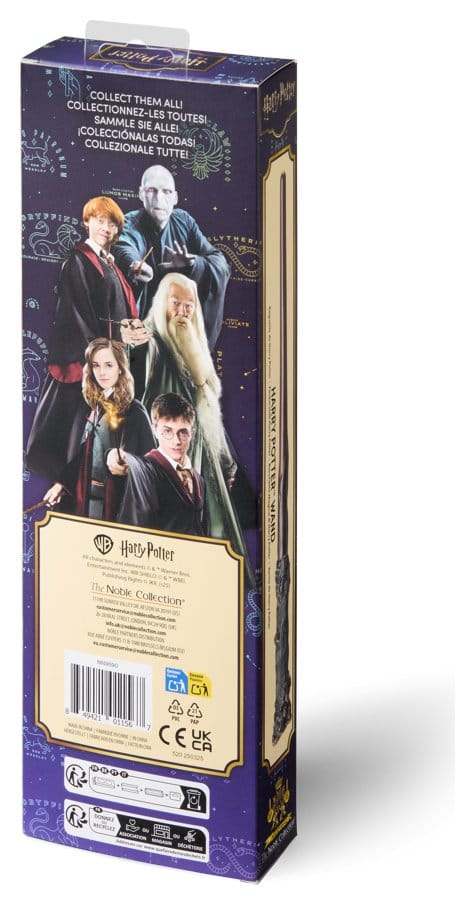 Harry Potter Bacchette per Roleplay 2-Pack Harry Potter e Hermione Granger 31 cm - Noble Collection