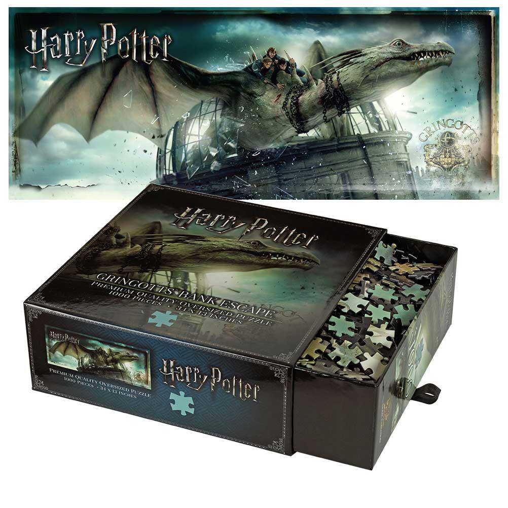 Harry Potter Puzzle Gringotts Bank Escape - 1000 pezzi - Noble Collection