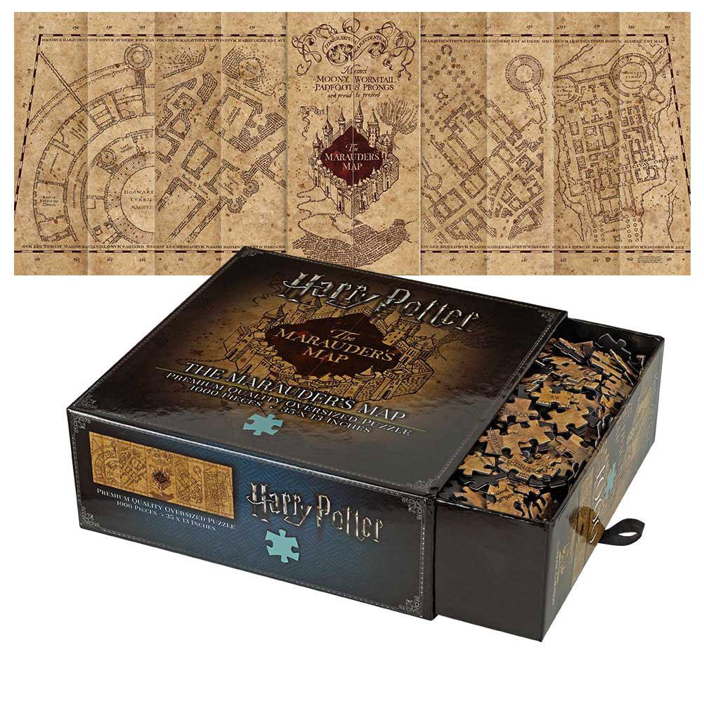 Harry Potter Puzzle La Mappa del Malandrino 1000 pezzi - Noble Collection