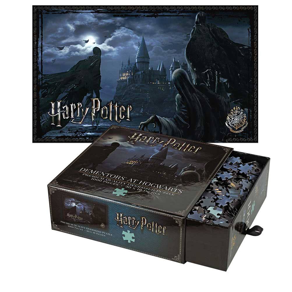 Harry Potter Puzzle Dissennatori a Hogwarts 1000 pezzi - Noble Collection