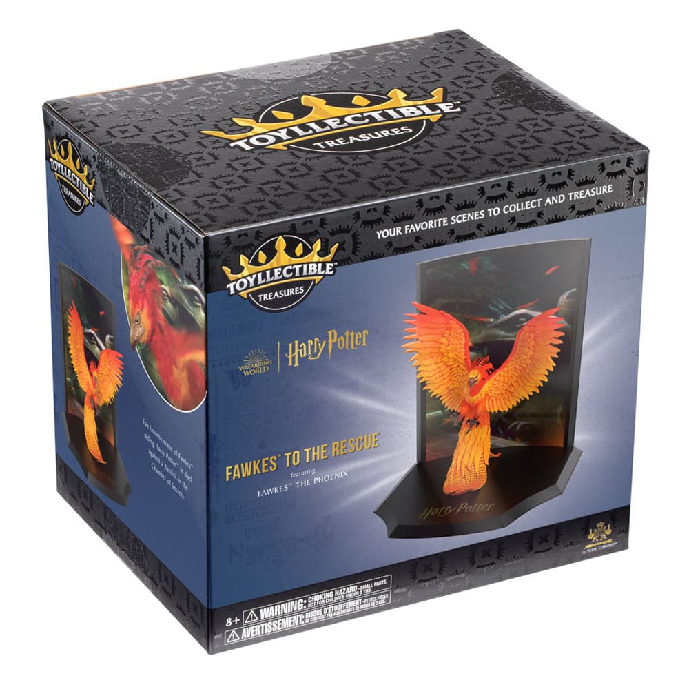 Harry Potter Toyllectible Treasure Statua Fawkes to the Rescue 13 cm - Noble Collection