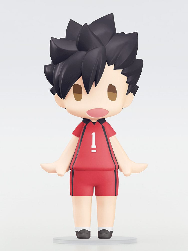 Haikyu!! HELLO! GOOD SMILE Action Figure Tetsuro Kuroo 10 cm Orange Rouge