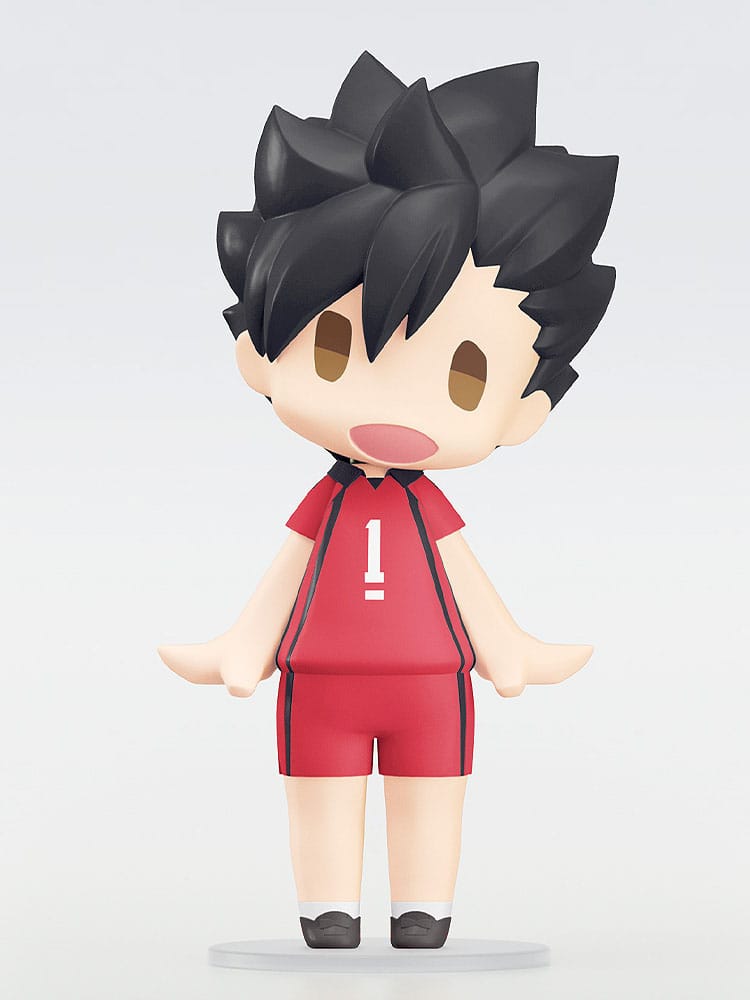 Haikyu!! HELLO! GOOD SMILE Action Figure Tetsuro Kuroo 10 cm Orange Rouge