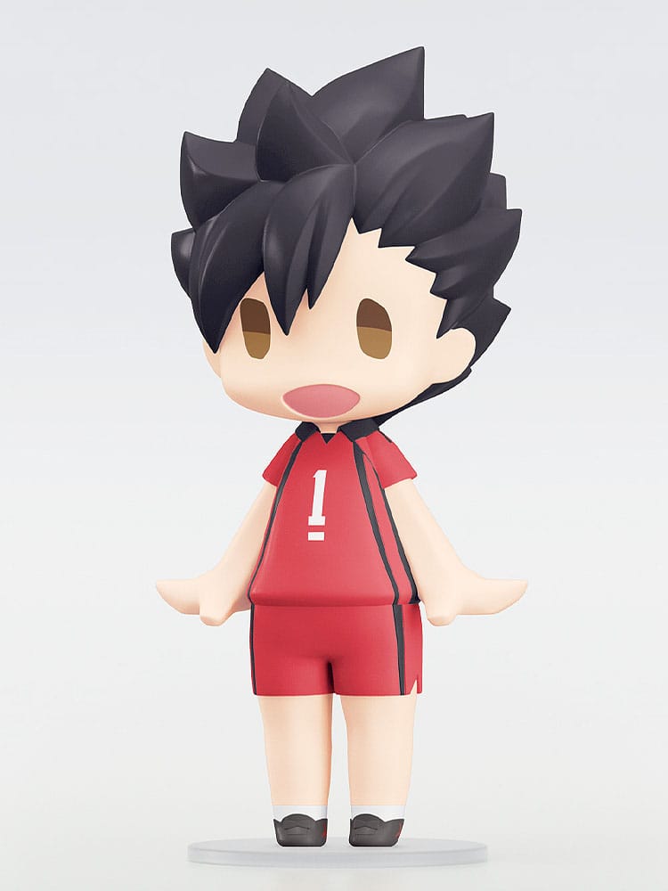 Haikyu!! HELLO! GOOD SMILE Action Figure Tetsuro Kuroo 10 cm Orange Rouge