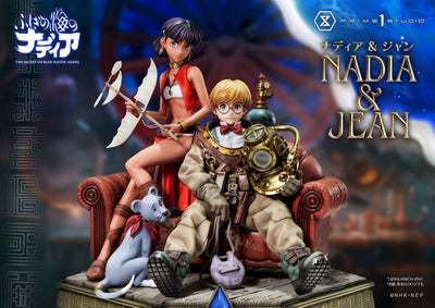 Nadia: The Secret of Blue Water Concept Masterline Statua 1/6 Nadia & Jean Bonus Ver. 35 cm