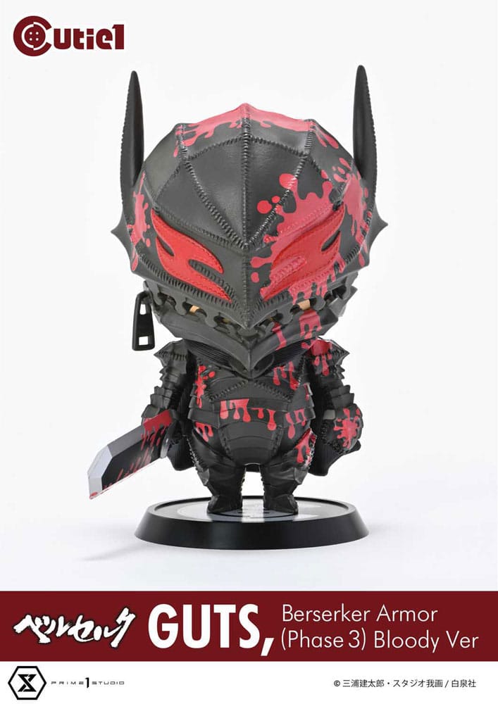 Berserk Cutie1 Guts Berserker Armor (Phase 3) Bloody Ver. - Figura in PVC 12 cm