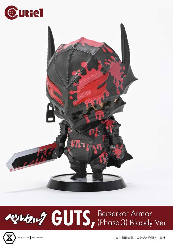 Berserk Cutie1 Guts Berserker Armor (Phase 3) Bloody Ver. - Figura in PVC 12 cm