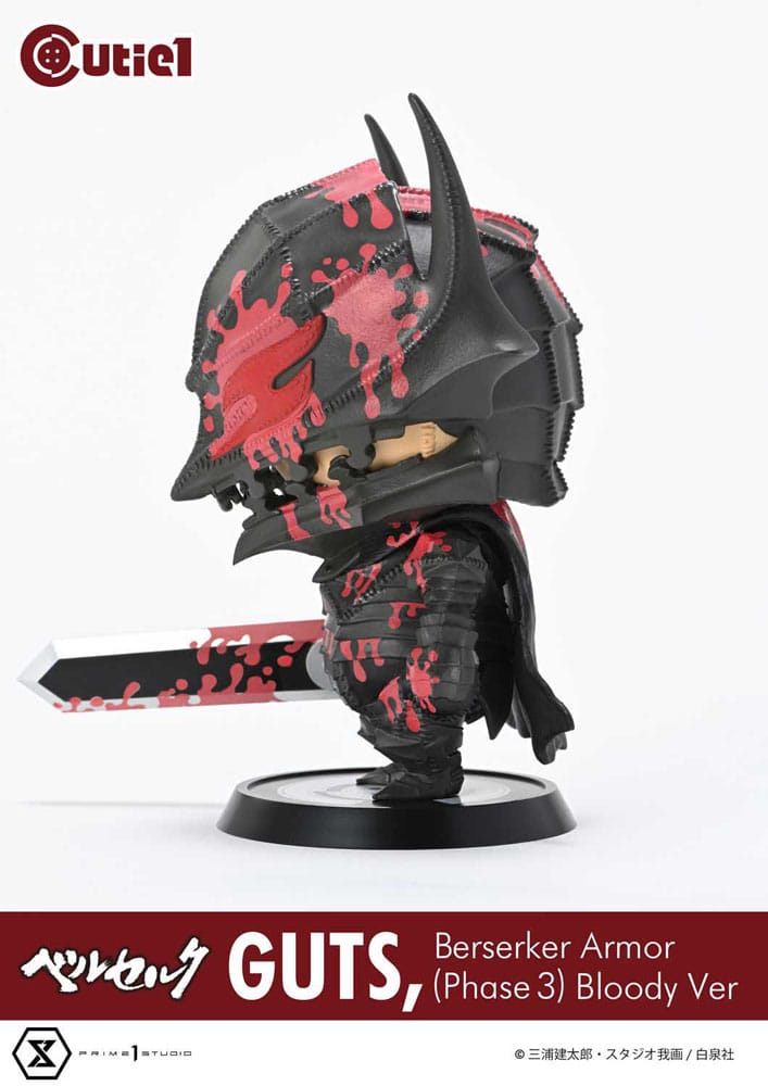Berserk Cutie1 Guts Berserker Armor (Phase 3) Bloody Ver. - Figura in PVC 12 cm
