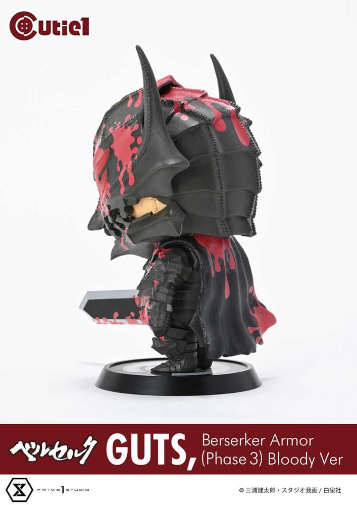 Berserk Cutie1 Guts Berserker Armor (Phase 3) Bloody Ver. - Figura in PVC 12 cm