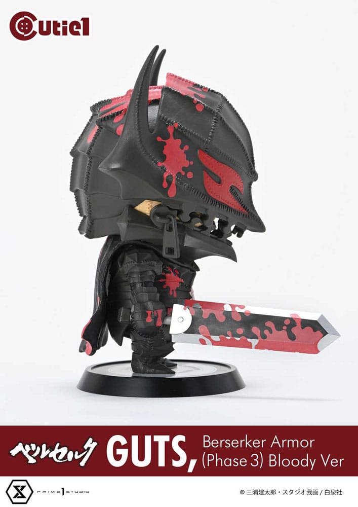 Berserk Cutie1 Guts Berserker Armor (Phase 3) Bloody Ver. - Figura in PVC 12 cm