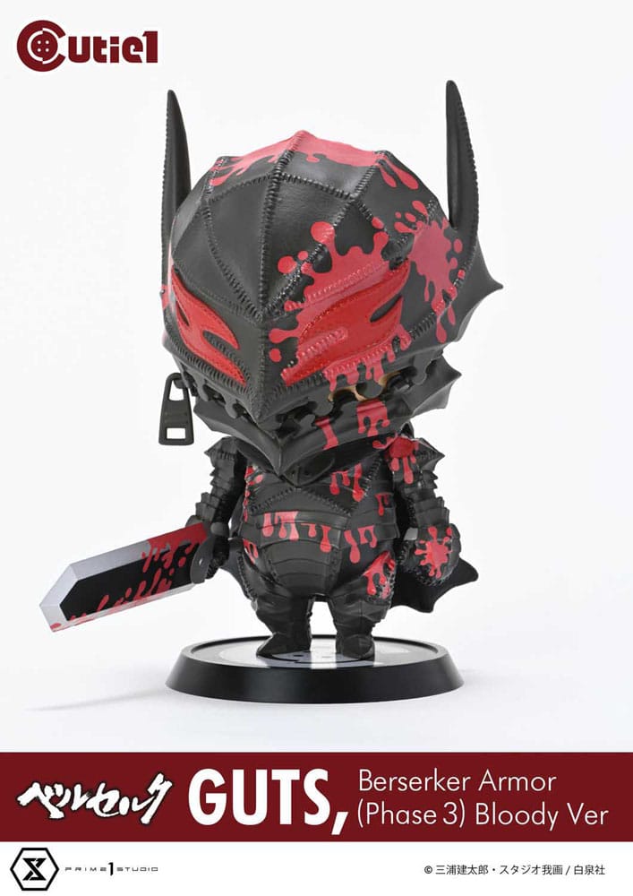 Berserk Cutie1 Guts Berserker Armor (Phase 3) Bloody Ver. - Figura in PVC 12 cm