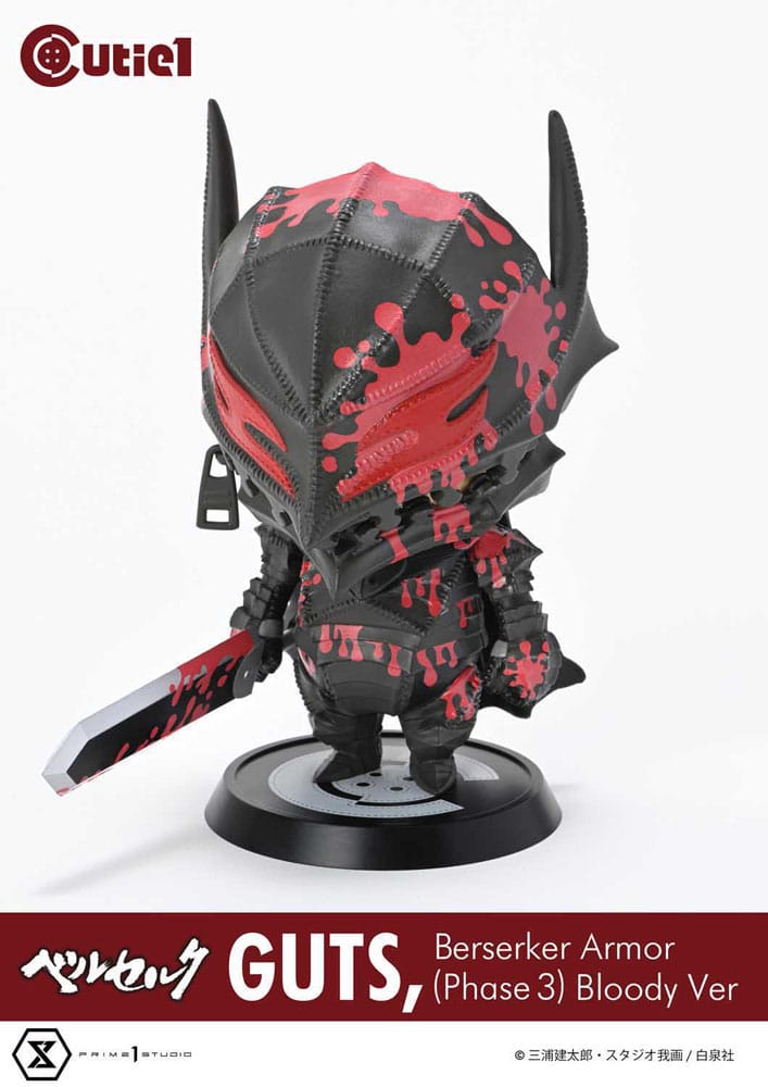 Berserk Cutie1 Guts Berserker Armor (Phase 3) Bloody Ver. - Figura in PVC 12 cm