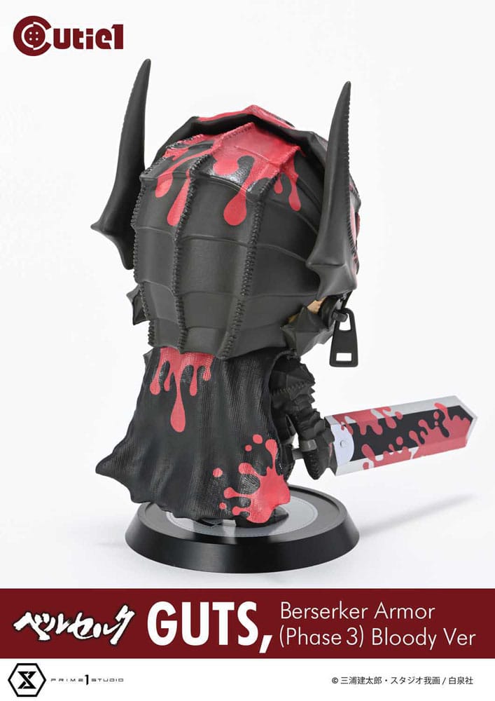 Berserk Cutie1 Guts Berserker Armor (Phase 3) Bloody Ver. - Figura in PVC 12 cm