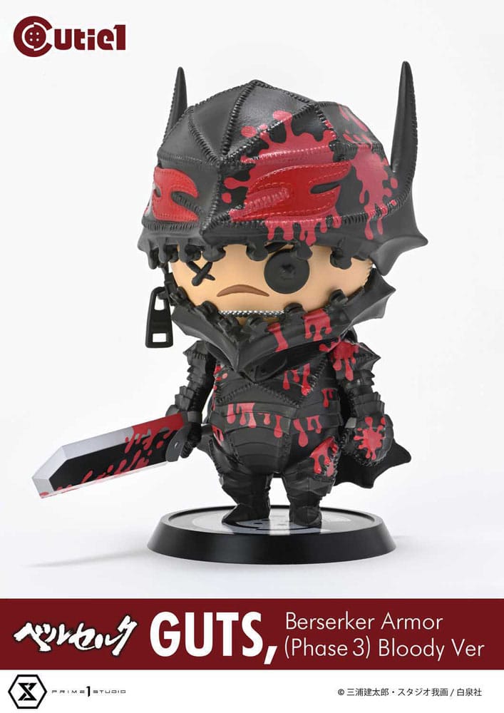 Berserk Cutie1 Guts Berserker Armor (Phase 3) Bloody Ver. - Figura in PVC 12 cm