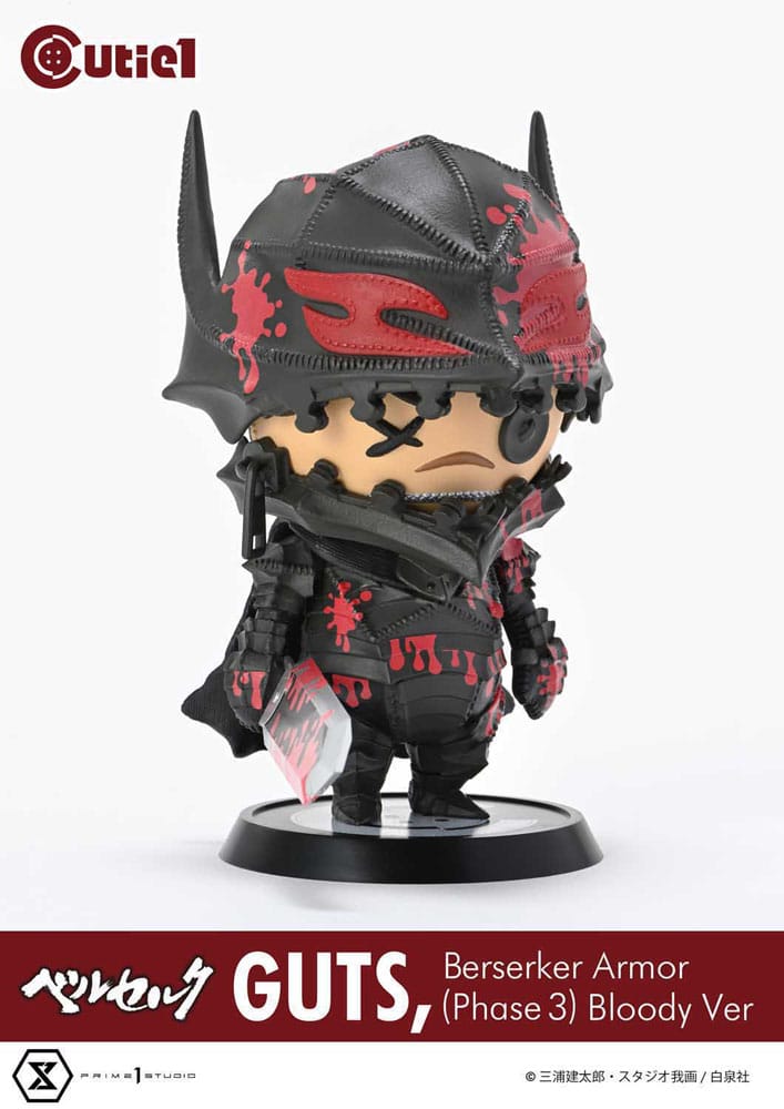 Berserk Cutie1 Guts Berserker Armor (Phase 3) Bloody Ver. - Figura in PVC 12 cm