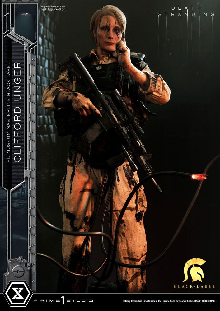 Statua Death Stranding 1/2 Clifford Unger Black Label 103 cm Prime 1 Studio
