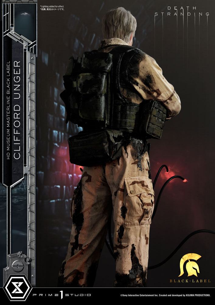 Statua Death Stranding 1/2 Clifford Unger Black Label 103 cm Prime 1 Studio