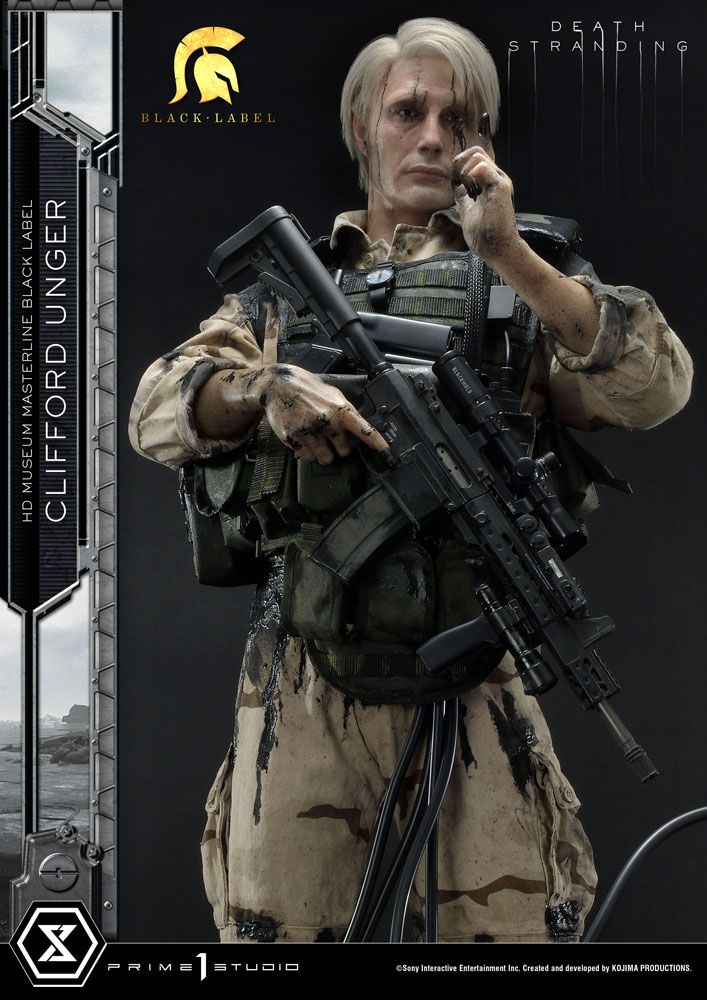 Statua Death Stranding 1/2 Clifford Unger Black Label 103 cm Prime 1 Studio
