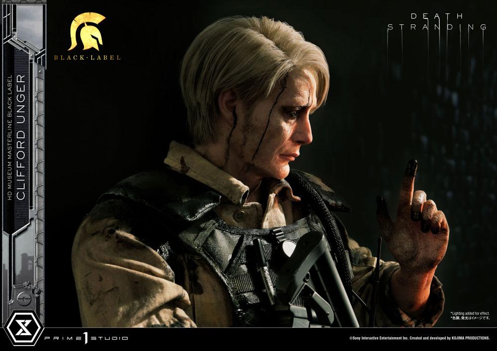 Statua Death Stranding 1/2 Clifford Unger Black Label 103 cm Prime 1 Studio