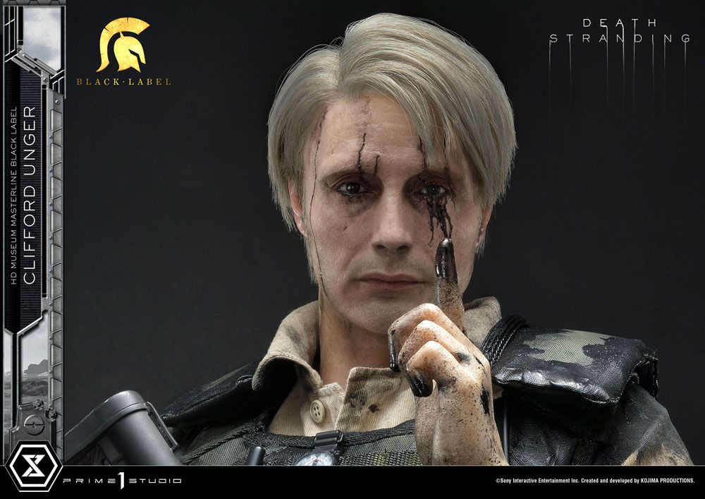 Statua Death Stranding 1/2 Clifford Unger Black Label 103 cm Prime 1 Studio