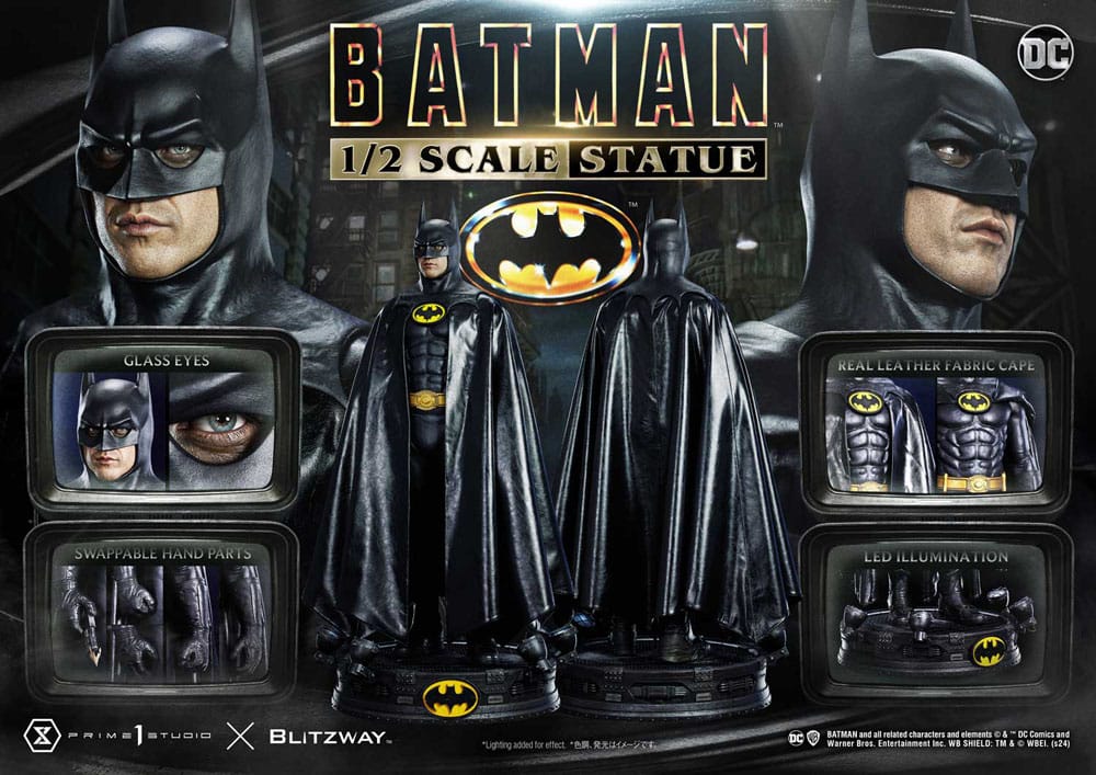 Batman Statua 1/2 Batman 1989 106 cm - Prime 1 Studio