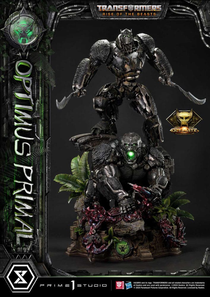 Transformers: Rise of the Beasts Museum Masterline Statua Optimus Primal Ultimate Version 72 cm