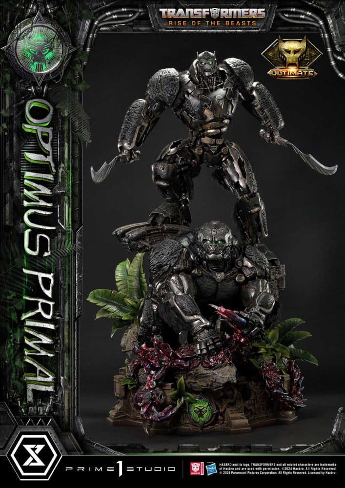 Transformers: Rise of the Beasts Museum Masterline Statua Optimus Primal Ultimate Version 72 cm