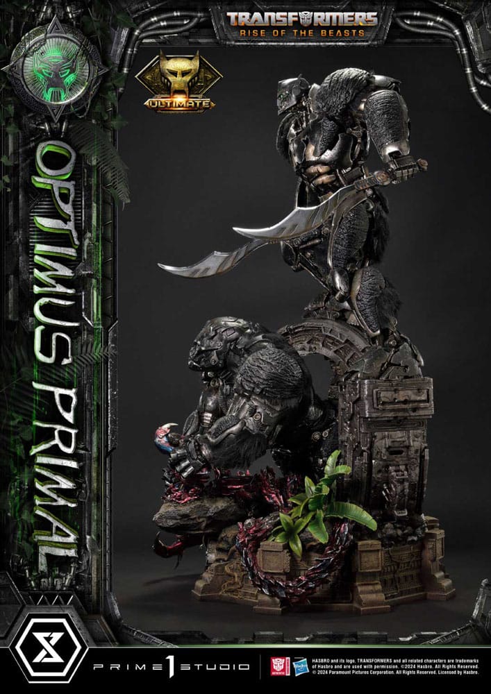Transformers: Rise of the Beasts Museum Masterline Statua Optimus Primal Ultimate Version 72 cm