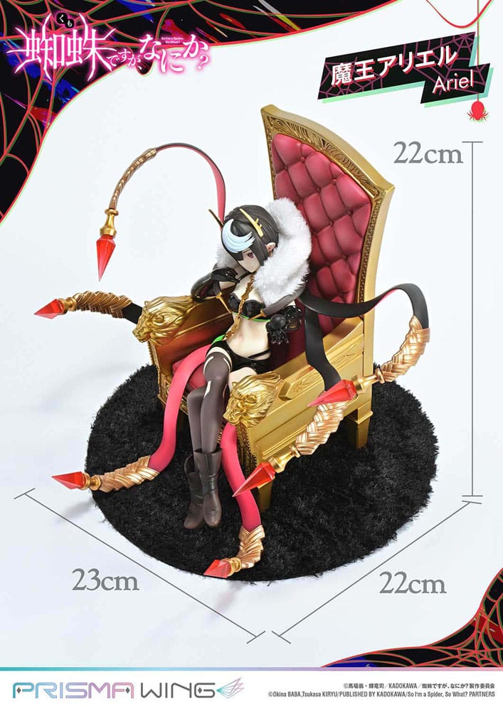 So I'm a Spider, So What? Prisma Wing Statua in PVC 1/7 Ariel 22 cm