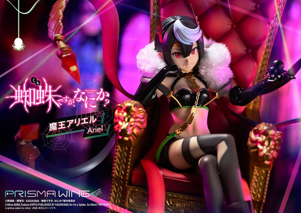 So I'm a Spider, So What? Prisma Wing Statua in PVC 1/7 Ariel 22 cm