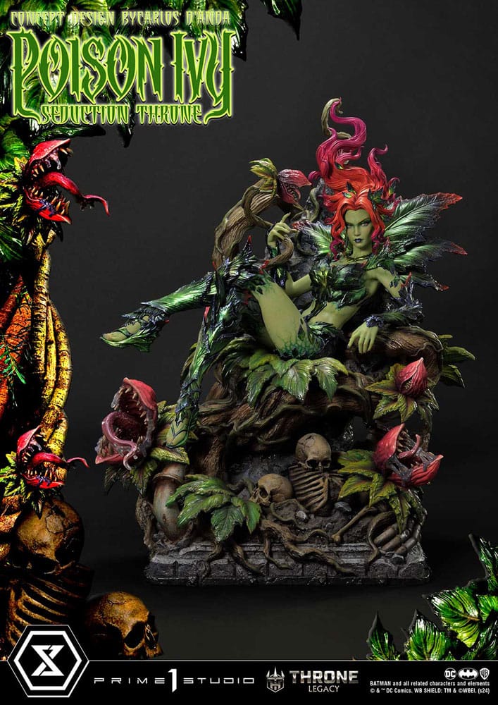 DC Comics Throne Legacy Collection Statua 1/4 Poison Ivy Seduction Throne 55 cm - Prime 1 Studio