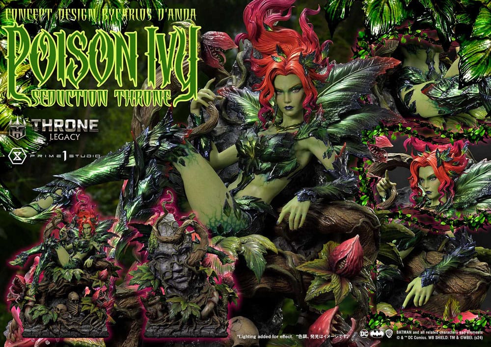 DC Comics Throne Legacy Collection Statua 1/4 Poison Ivy Seduction Throne 55 cm - Prime 1 Studio
