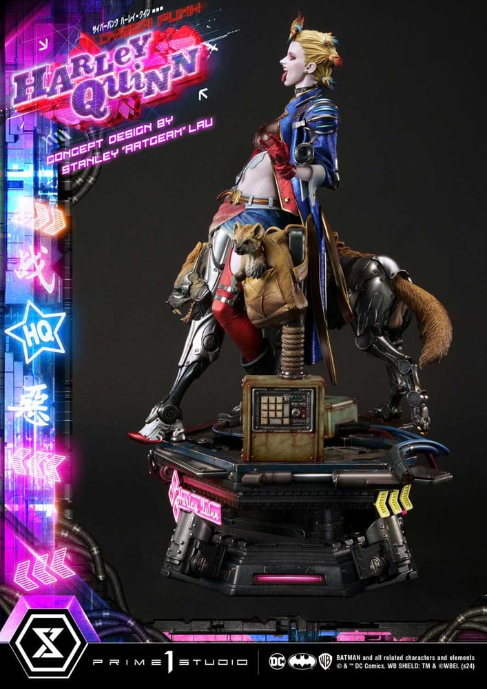 Batman Cyberpunk Harley Quinn Statua 1:4 60 cm - Prime 1 Studio Ultimate Premium Masterline Series