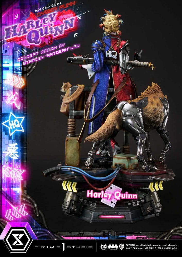 Batman Cyberpunk Harley Quinn Statua 1:4 60 cm - Prime 1 Studio Ultimate Premium Masterline Series