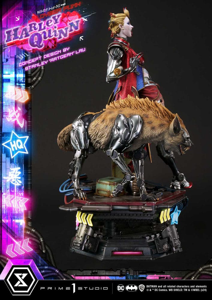 Batman Cyberpunk Harley Quinn Statua 1:4 60 cm - Prime 1 Studio Ultimate Premium Masterline Series