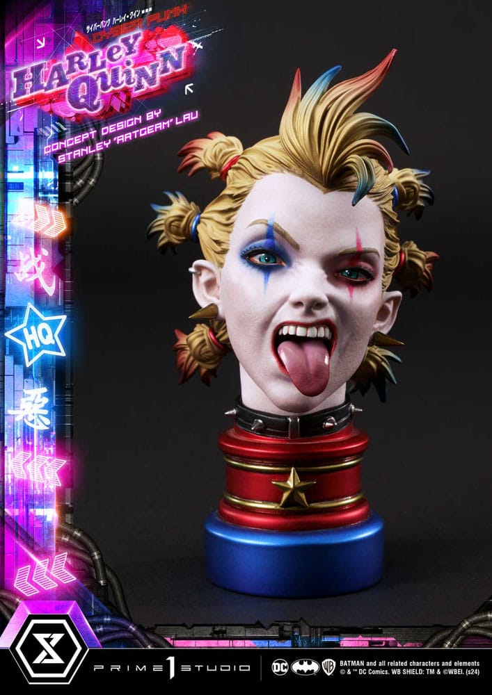 Batman Cyberpunk Harley Quinn Deluxe Bonus Version Statua 60 cm Prime 1 Studio