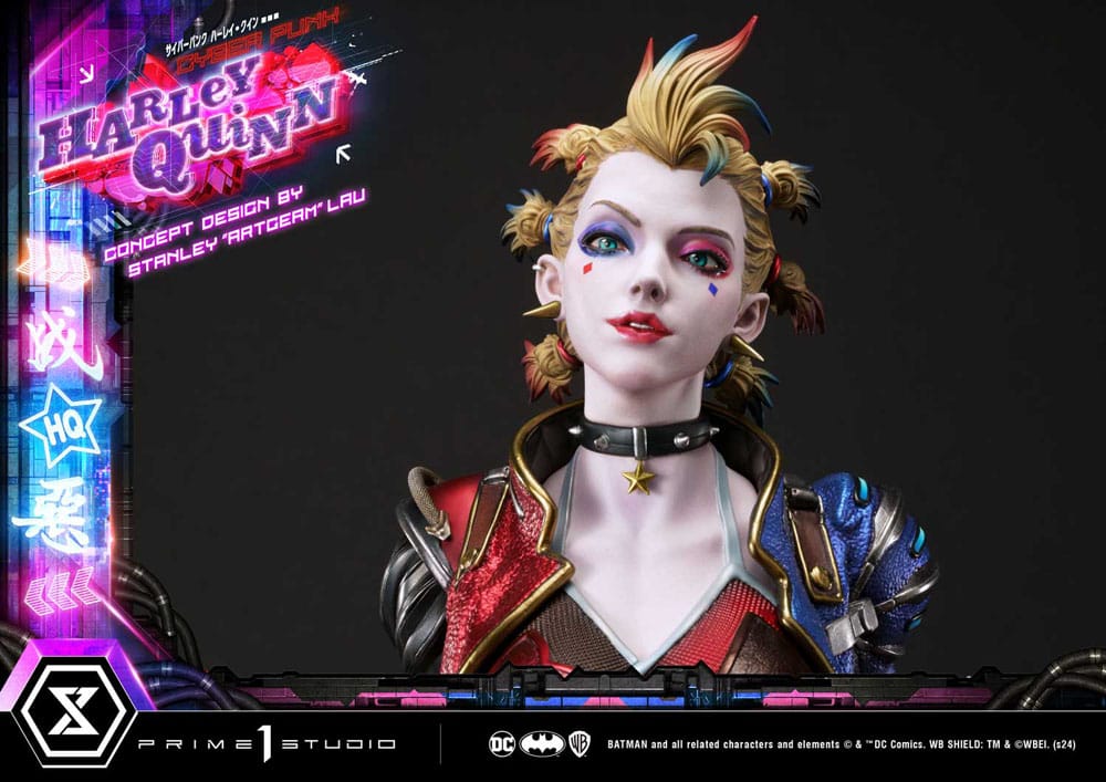 Batman Cyberpunk Harley Quinn Deluxe Bonus Version Statua 60 cm Prime 1 Studio
