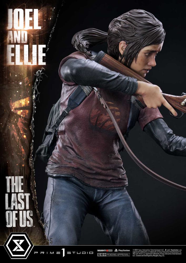 The Last of Us Parte I Joel & Ellie Deluxe Version Statua 73 cm Prime 1 Studio