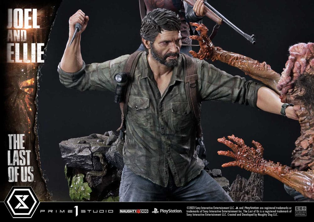 The Last of Us Parte I Joel & Ellie Deluxe Version Statua 73 cm Prime 1 Studio