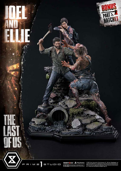The Last of Us Parte I Joel & Ellie Deluxe Bonus Version Statua 73 cm Prime 1 Studio