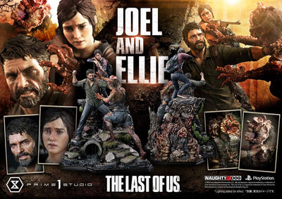 The Last of Us Parte I Joel & Ellie Deluxe Bonus Version Statua 73 cm Prime 1 Studio