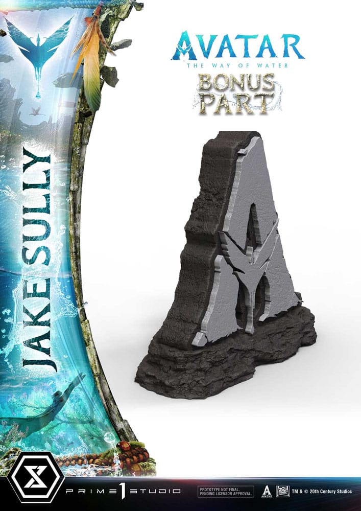 Avatar: La Via dell'Acqua Statua Jake Sully Bonus Version 59 cm - Prime 1 Studio