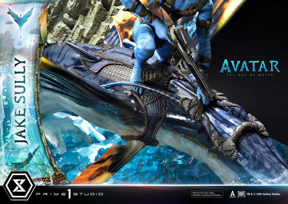 Avatar: La Via dell'Acqua Statua Jake Sully Bonus Version 59 cm - Prime 1 Studio
