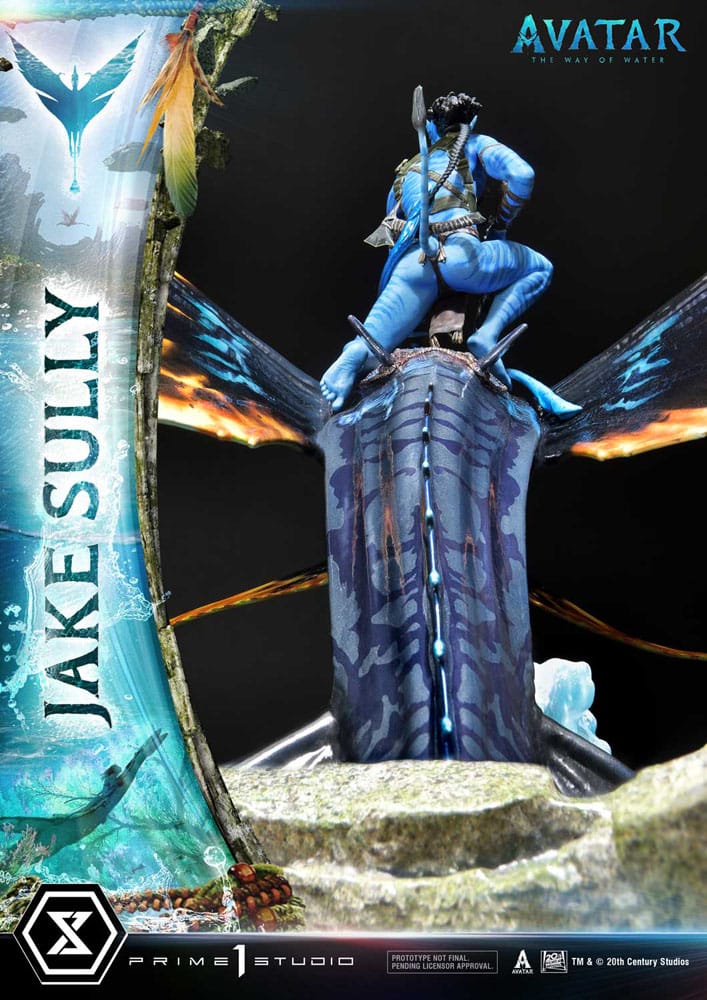 Avatar: La Via dell'Acqua Statua Jake Sully Bonus Version 59 cm - Prime 1 Studio