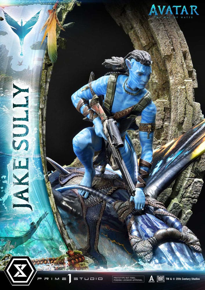 Avatar: La Via dell'Acqua Statua Jake Sully Bonus Version 59 cm - Prime 1 Studio