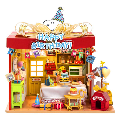 Pantasy Peanuts Puremind Set di Costruzioni in Legno – Festa di Compleanno