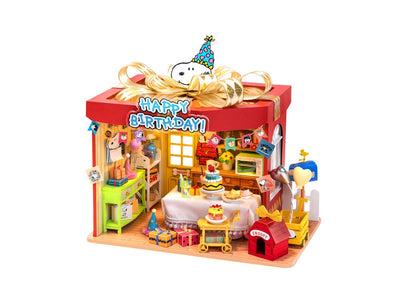 Pantasy Peanuts Puremind Set di Costruzioni in Legno – Festa di Compleanno