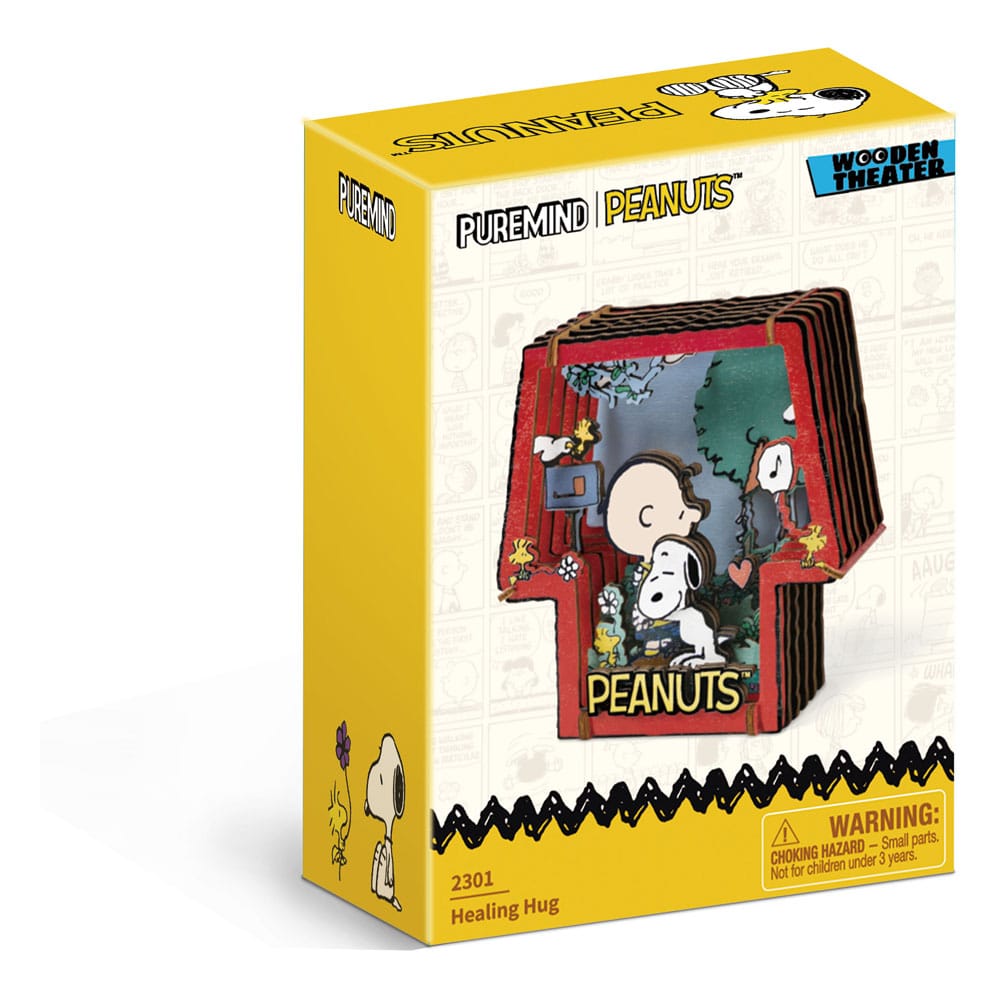 Peanuts Puremind Modellino in legno - Teatro Abbraccio - Pantasy
